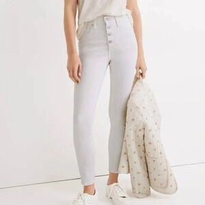 Madewell 10” High Rise Skinny Crop Jeans 30 AJ152